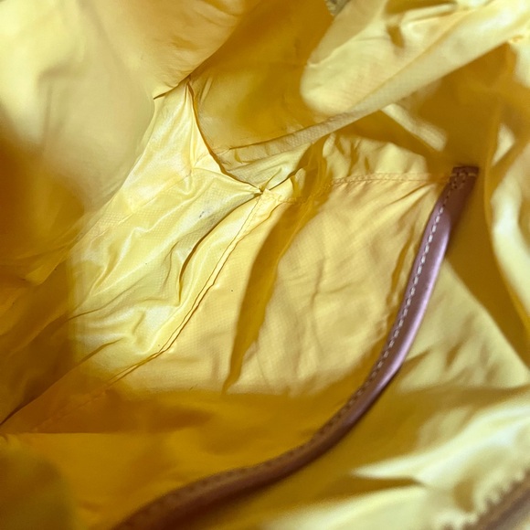 MZ Wallace Micro Sutton Yellow Leopard Quilted Crossbody Women's Bag - Picture 8 of 16